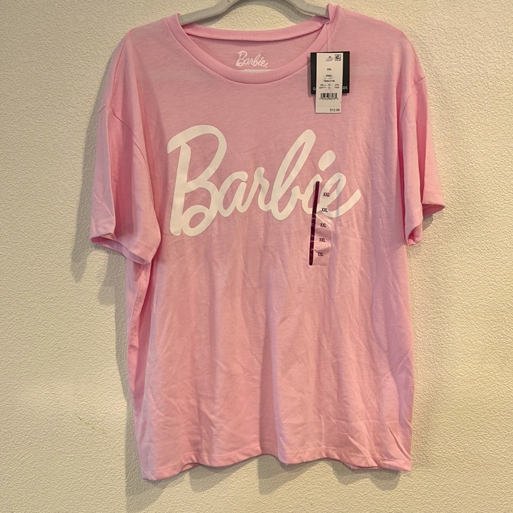 Barbie Pink Logo Tee